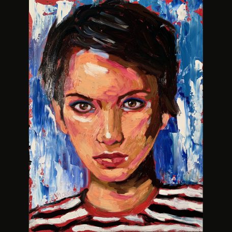 online festőkurzus - online festés - festés tanfolyam - festes kezdoknek online - elmenyfestes ajandek - ajandek festés - portré készítés