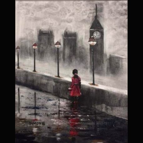 Kurzus - 13. SZÜRKE ÁRNYALAT SZÍNES MOTÍVUMMAL