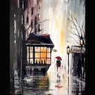 Kurzus - 13. SZÜRKE ÁRNYALAT SZÍNES MOTÍVUMMAL