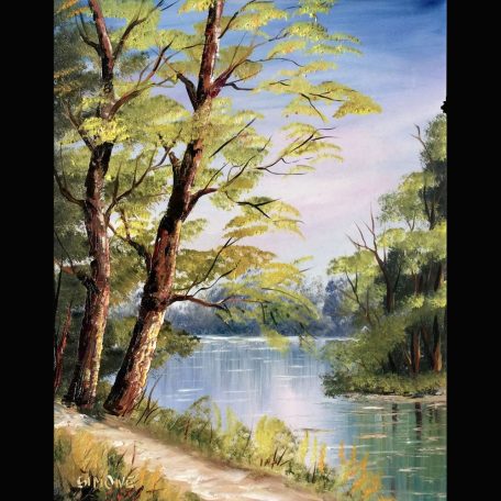 Kurzus - 14. BOB ROSS -FÉLE TECHNIKA